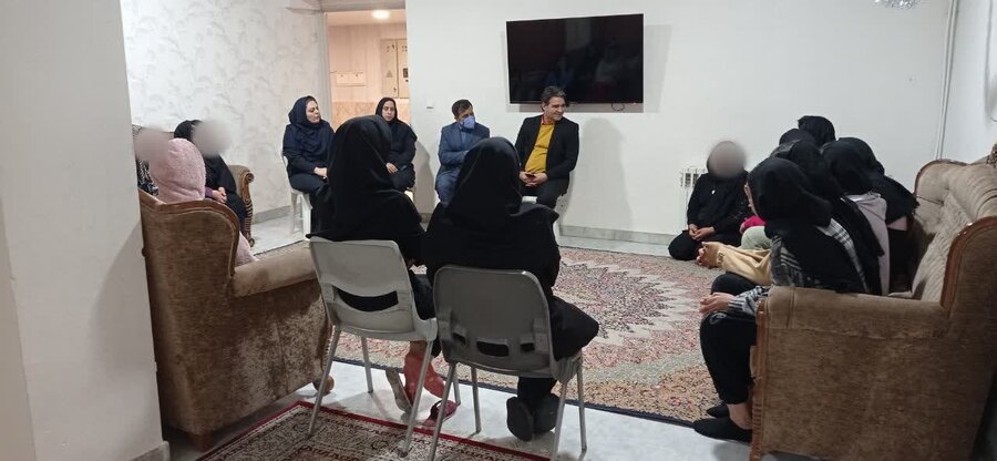 بازدیدهای نظارتی مدیرکل از مراکز تابعه| خانه سلامت مرکز حمایت و توانمندسازی دختران در معرض آسیب