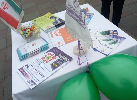 ساوجبلاغ | همزمان با ولادت حضرت صاحب الزمان استقرار و برپایی میز خدمت اورژانس اجتماعی شهرستان ساوجبلاغ