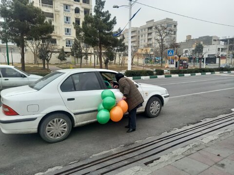 ساوجبلاغ | همزمان با ولادت حضرت صاحب الزمان استقرار و برپایی میز خدمت اورژانس اجتماعی شهرستان ساوجبلاغ