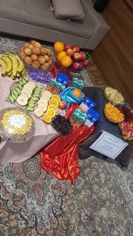 جشن ولادت حضرت مهدی عجل الله تعالی فرجه الشریف در خانه درخشان امام رضا (ع)
