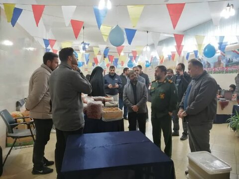 ساوجبلاغ | حضور خانواده بهزیستی در نمایشگاه نور و امید