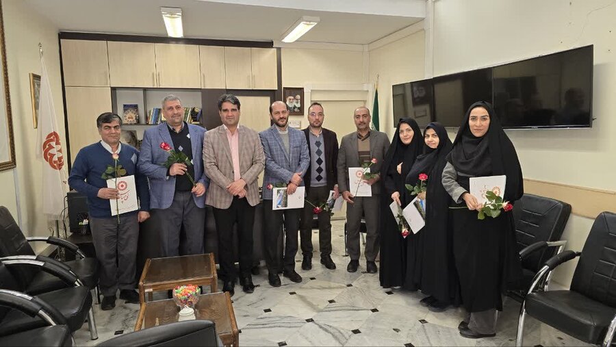 تقدیر مدیرکل از کارکنان اداره حراست بهزیستی خراسان رضوی