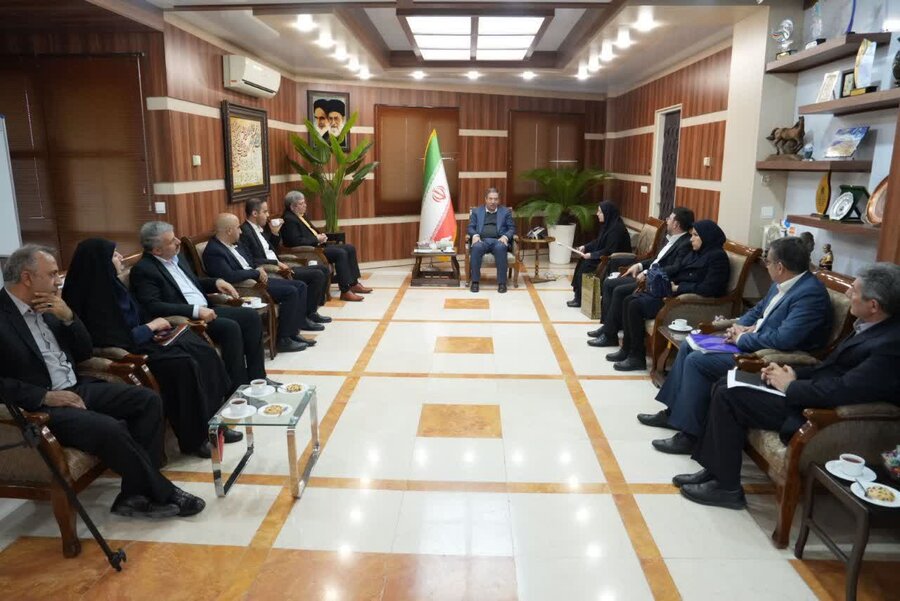 دیدار رئیس سازمان بهزیستی با استاندار آذربایجان غربی دیدار رئیس سازمان بهزیستی با استاندار آذربایجان غربی