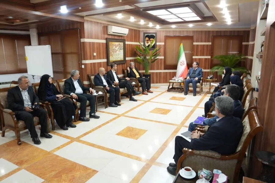 دیدار رئیس سازمان بهزیستی با استاندار آذربایجان غربی دیدار رئیس سازمان بهزیستی با استاندار آذربایجان غربی