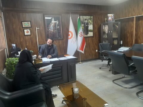 اشتهارد | رئیس بهزیستی اشتهارد میزبان جمعی از مددجویان و جامعه هدف بود