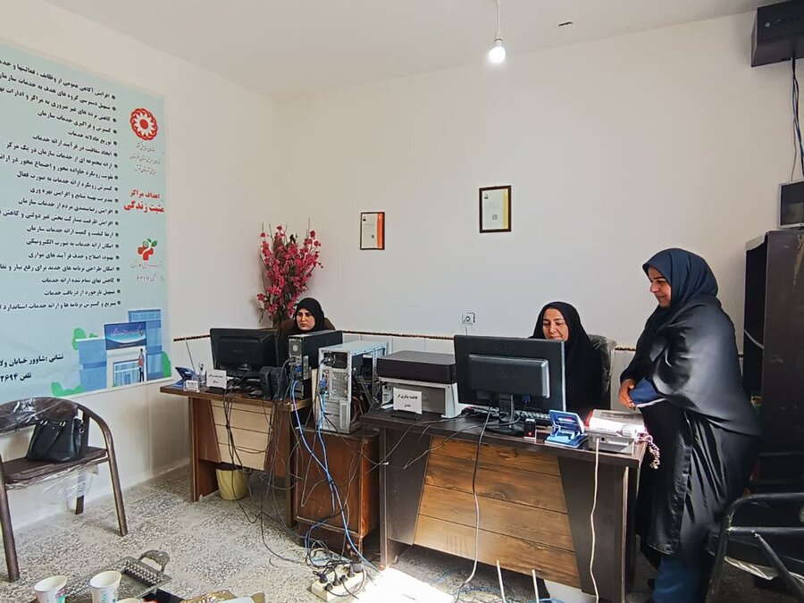 بازدید مسئول امور اجتماعی بهزیستی دزفول از فعالیت های بهزیستی کرخه 