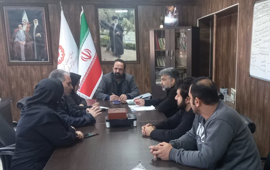 اشتهارد | جلسه امور اداری بهزیستی شهرستان اشتهارد برگزار شد