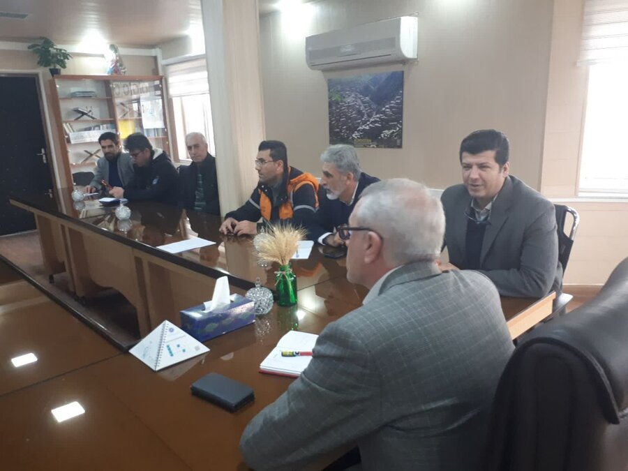 جلسه کارگروه مناسب سازی در کامیاران