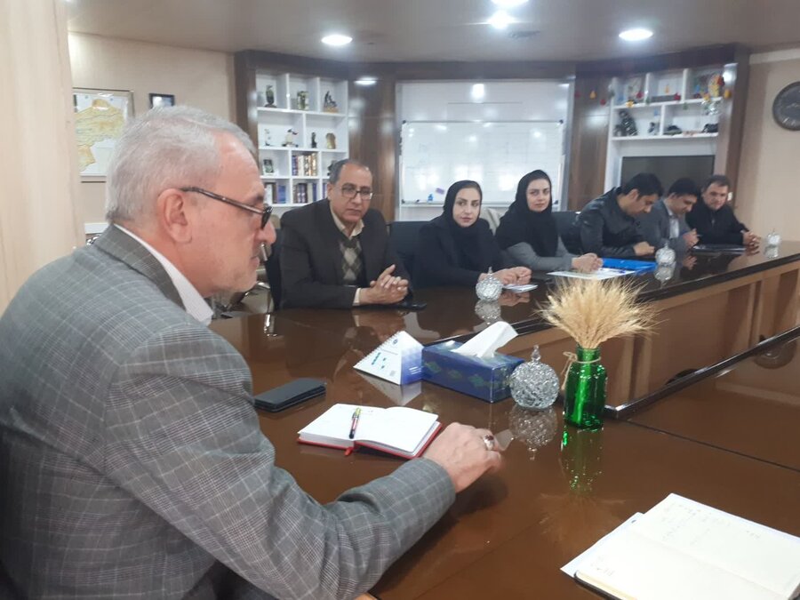 جلسه کارگروه مناسب سازی در کامیاران 