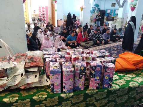 برگزاری جشن تکلیف فرزندان تحت حمایت بهزیستی شیراز درحرم احمدبن موسی شاهچراغ (ع)