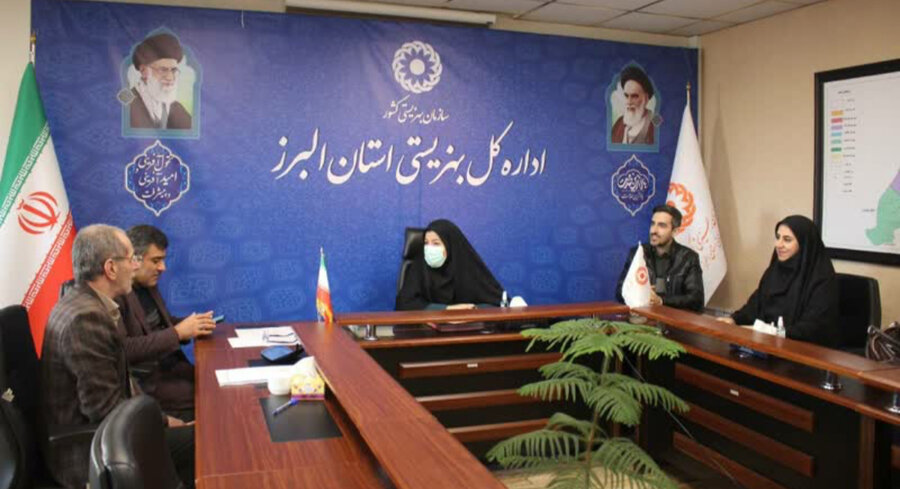 حضور مدیر کل بهزیستی استان البرز در ویدئو کنفرانس کشوری با موضوع میزان شیوع آسیب‌های دائمی