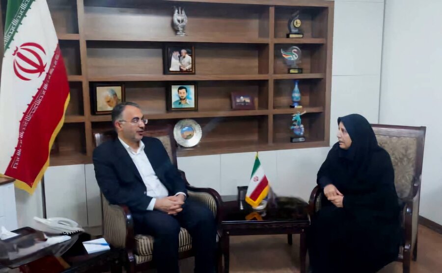 دیدار مدیرکل بهزیستی آذربایجان‌غربی با فرماندار ارومیه