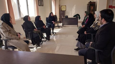 نظرآباد | بازدید رئیس بهزیستی شهرستان نظرآباد از مرکز طلوع مهر علی