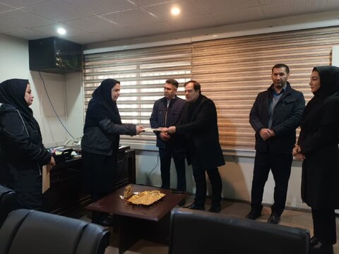 کرج | مراسم تکریم و معارفه رئیس مرکز نگهداری حضرت فاطمه (س) برگزار شد