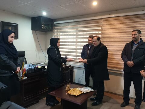 کرج | مراسم تکریم و معارفه رئیس مرکز نگهداری حضرت فاطمه (س) برگزار شد