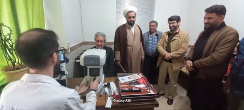 گزارش تصویری| بازدید امام جمعه خداآفرین از طرح غربالگری بینایی کودکان