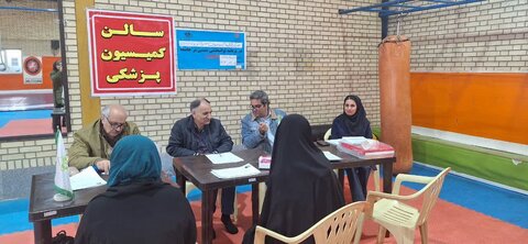 کمیسیون تعیین نوع و شدت معلولیت در روستای علی آباد گونه شهرستان کرج برگزار شد