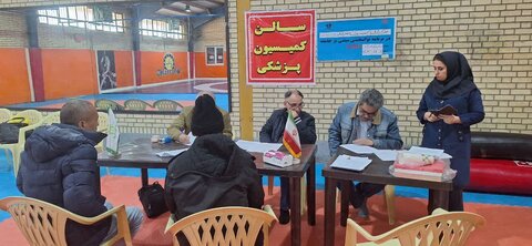 کمیسیون تعیین نوع و شدت معلولیت در روستای علی آباد گونه شهرستان کرج برگزار شد