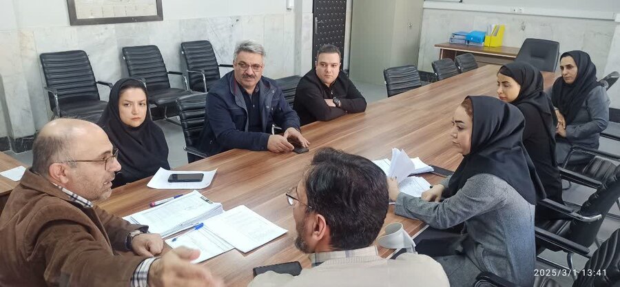 فردیس | شورای معاونین اداره بهزیستی شهرستان فردیس برگزار شد