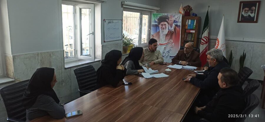 فردیس | شورای فرهنگی اداره بهزیستی شهرستان فردیس برگزار شد