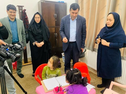 بازدید مدیرکل بهزیستی کهگیلویه و بویراحمداز 
 مرکز خانواده و کودک کم شنوا در یاسوج