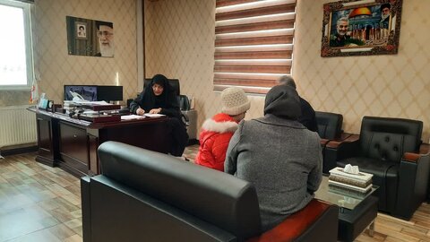 ملاقات مدیرکل بهزیستی استان البرز با مراجعین و جامعه هدف محترم