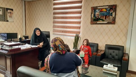 ملاقات مدیرکل بهزیستی استان البرز با مراجعین و جامعه هدف محترم