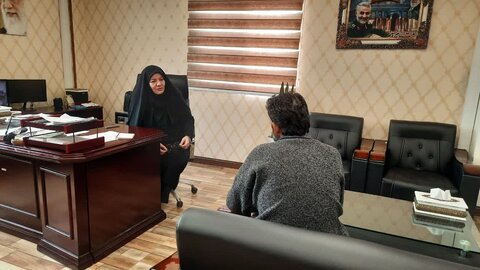 ملاقات مدیرکل بهزیستی استان البرز با مراجعین و جامعه هدف محترم