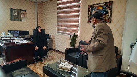 ملاقات مدیرکل بهزیستی استان البرز با مراجعین و جامعه هدف محترم