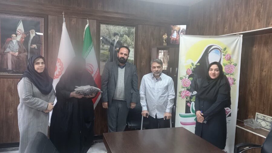 تجلیل از بانوان محجبه بهزیستی شهرستان اشتهارد