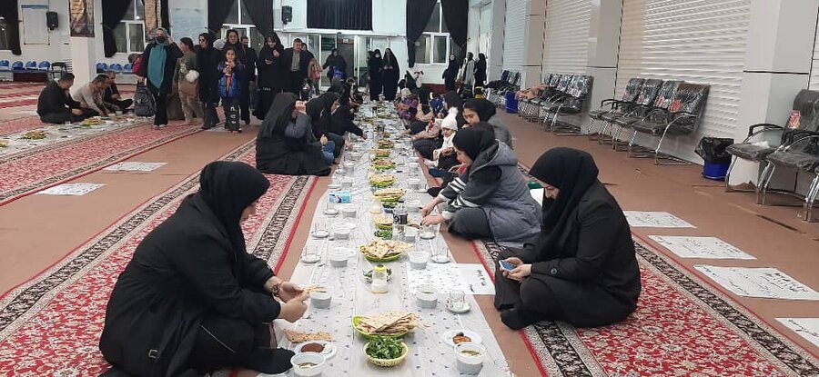 برگزاری ضیافت افطار و جشن تکلیف فرزندان جامعه هدف و کارکنان بهزیستی در شهرستان آستانه اشرفیه