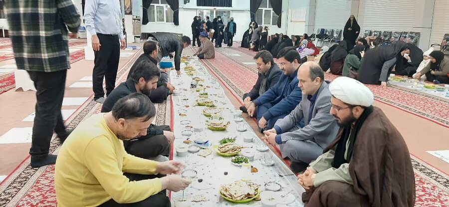 برگزاری ضیافت افطار و جشن تکلیف فرزندان جامعه هدف و کارکنان بهزیستی در شهرستان آستانه اشرفیه