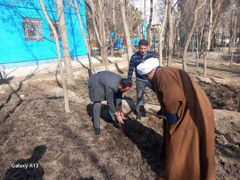 اشتهارد | کاشت نهال به مناسبت هفته درختکاری در شهرستان اشتهارد