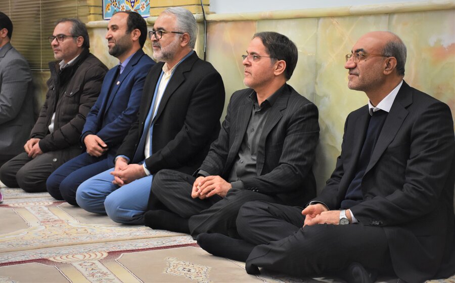 افطار در استانداری کرمانشاه