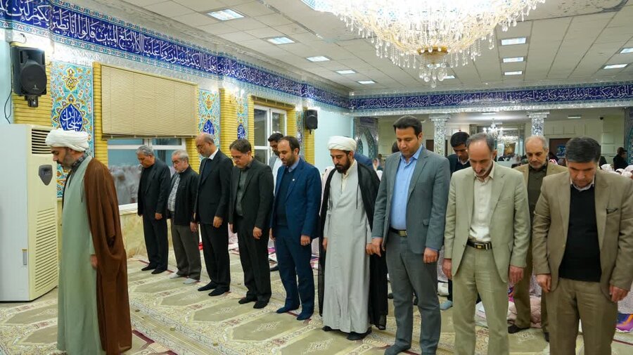 افطار در استانداری کرمانشاه