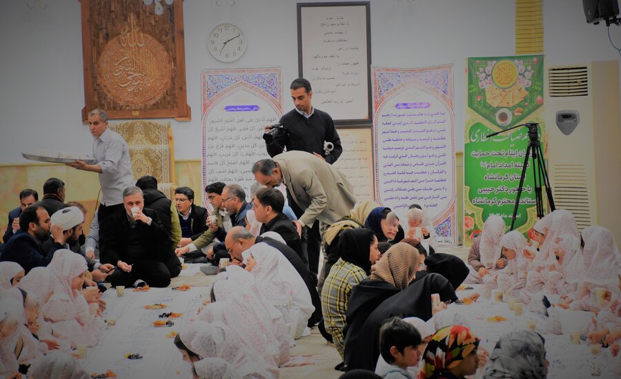 افطار در استانداری کرمانشاه