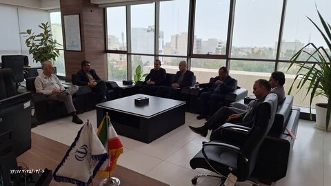 جلسه مدیر کل وشورای معاونین بهزیستی خوزستان با رئیس سازمان مدیریت و برنامه ریزی 