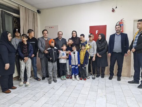 مسئولین میهمان سفره افطار فرزندان بهزیستی شهرستان کرج شدند