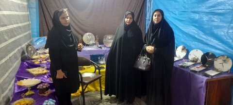 حضور جامعه هدف بهزیستی در نمایشگاه بهاره شهرستان چهارباغ