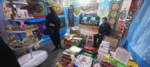 حضور جامعه هدف بهزیستی در نمایشگاه بهاره شهرستان چهارباغ