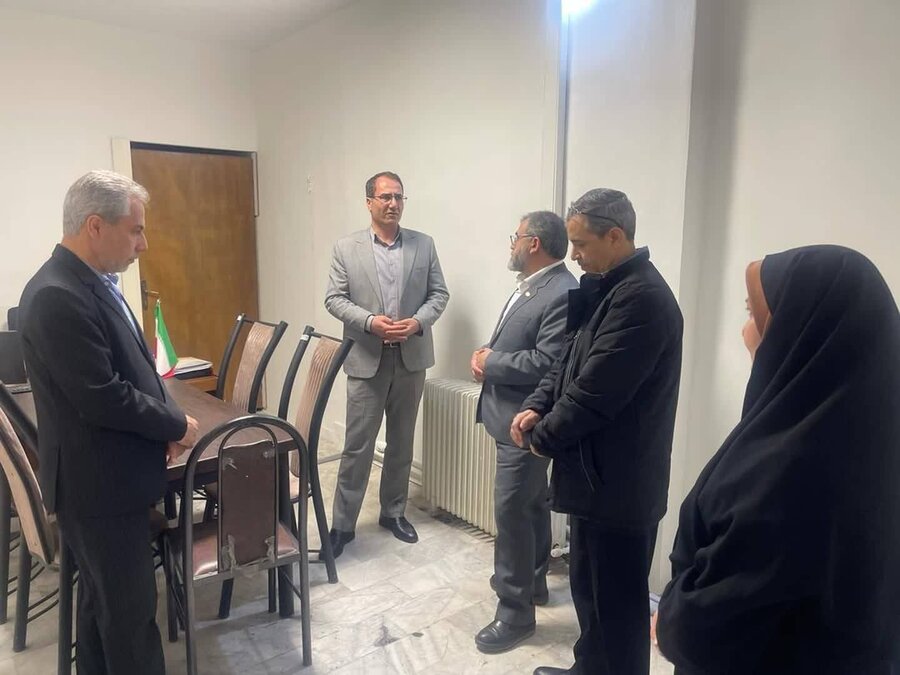 شهریار | بازدید سرزده مسئولین حراست و بازرسی فرمانداری از اداره بهزیستی شهرستان