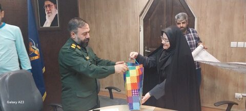 فرمانده سپاه ساوجبلاغ درهشتمین روز از ماه مبارک رمضان میزبان فرزندان بهزیستی ساوجبلاغ بود