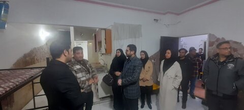 بازدید دادستان شهرستان چهارباغ از مرکز tc