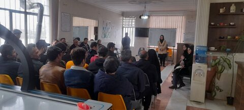 بازدید دادستان شهرستان چهارباغ از مرکز tc