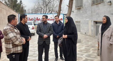 بازدید دادستان شهرستان چهارباغ از مرکز tc