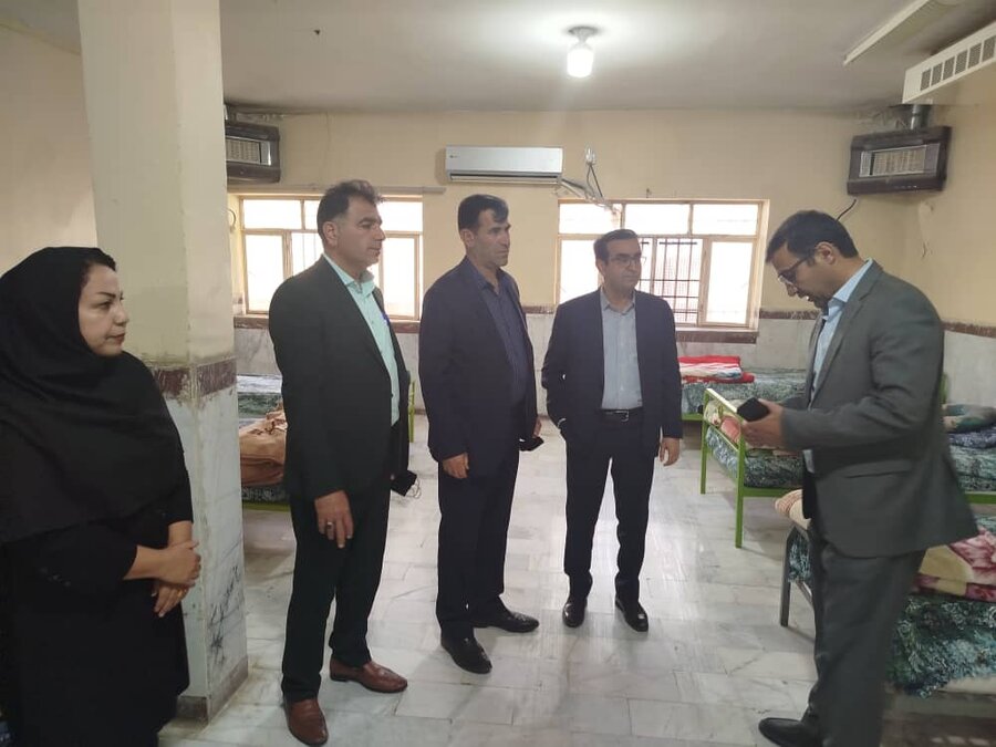 بازدید سرزده مدیرکل بهزیستی کهگیلویه و بویراحمد این بار از مراکز شبانه روزی در دهدشت 