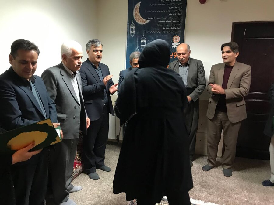 سنندج | تجلیل از خیرین پویش مثبت ماه بهزیستی