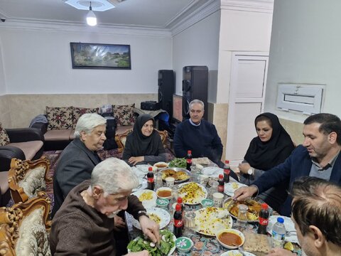 کرج | مراسم ضیافت افطاری در مرکز اقامتی میان مدت پیشگامان نگرش رهایی برگزار شد