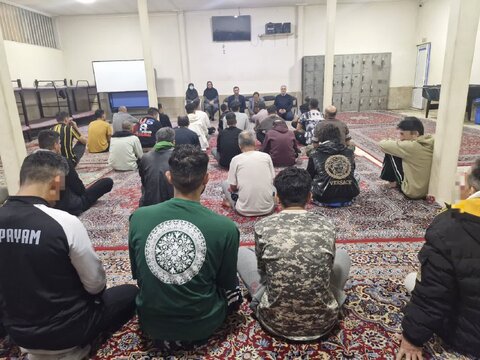 مراسم ضیافت افطاری در مرکز اقامتی میان مدت پیشگامان نگرش رهایی برگزار شد