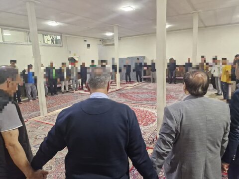 مراسم ضیافت افطاری در مرکز اقامتی میان مدت پیشگامان نگرش رهایی برگزار شد